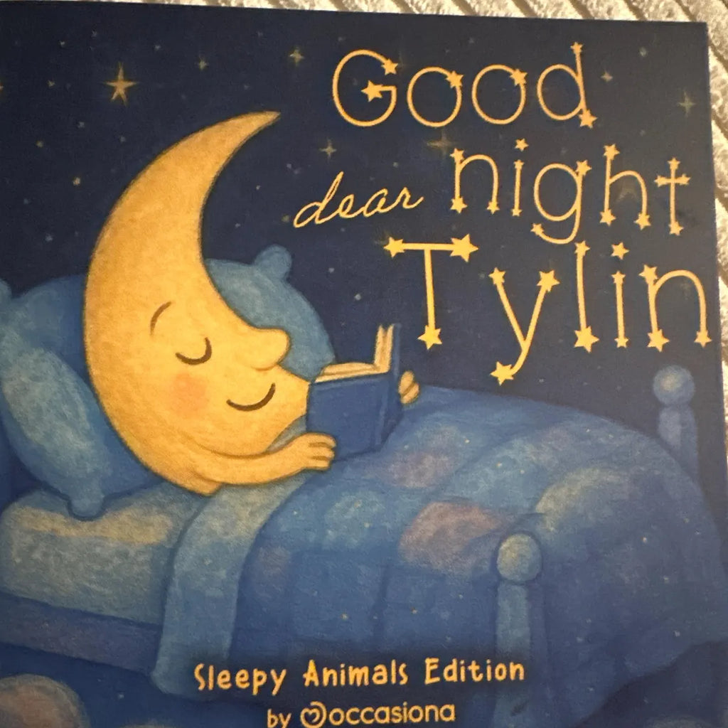 Personalized Bedtime Story Book – “Good Night, [Name]”