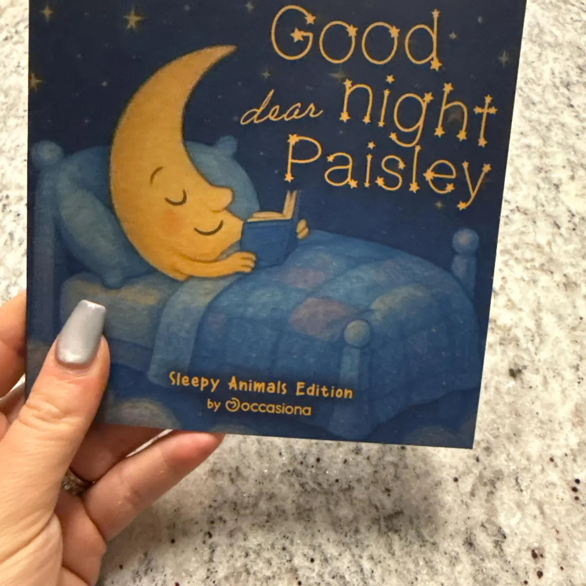 Personalized Bedtime Story Book – “Good Night, [Name]”