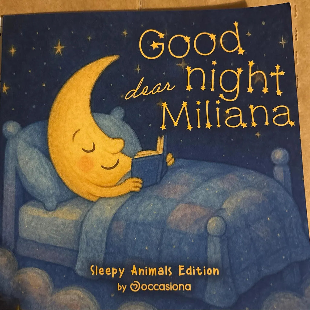 Personalized Bedtime Story Book – “Good Night, [Name]”